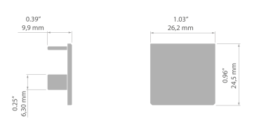 Endkappe LIPOD DOT